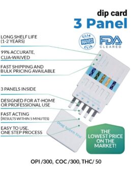 3 Panel Drug Test